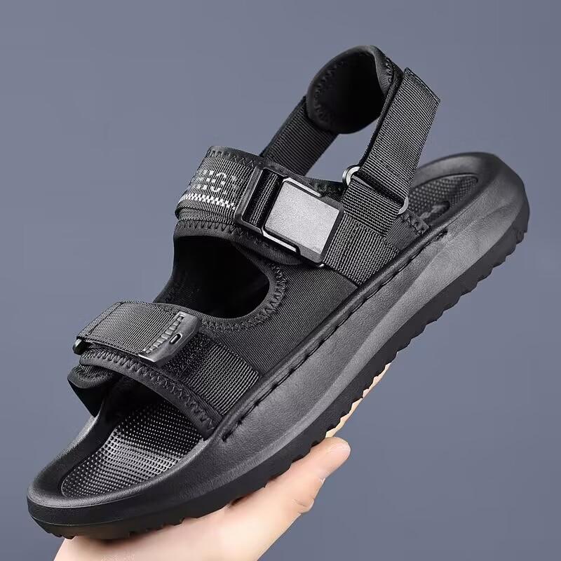 

Sandals Soft Comfortable Non-Slip Men Shoes High Quality Beach Sandals Mens Gladiator Sandals Summer Casual Flat Shoes 38