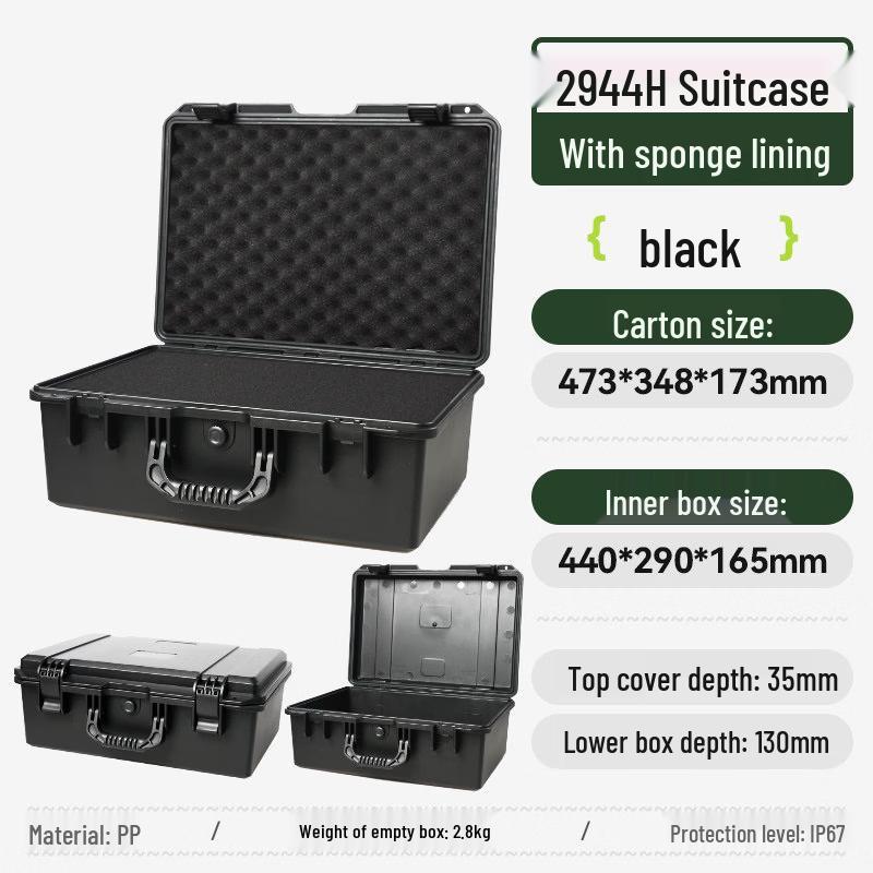 JPHZNB Professional Rolling Hard Case for Photography & Instruments