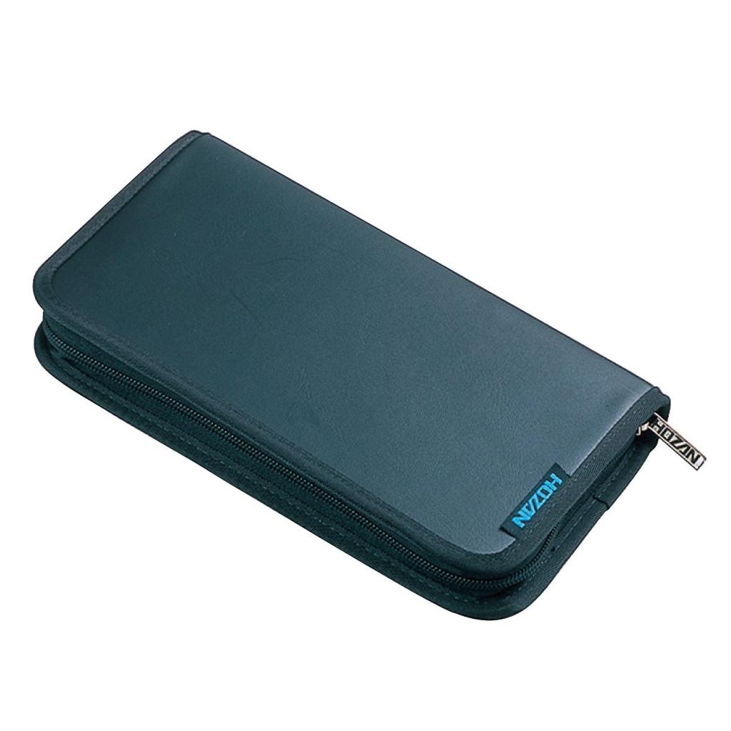 HOZAN Tool Case, Compact and Lightweight, Made of Vinyl Leather, S-103