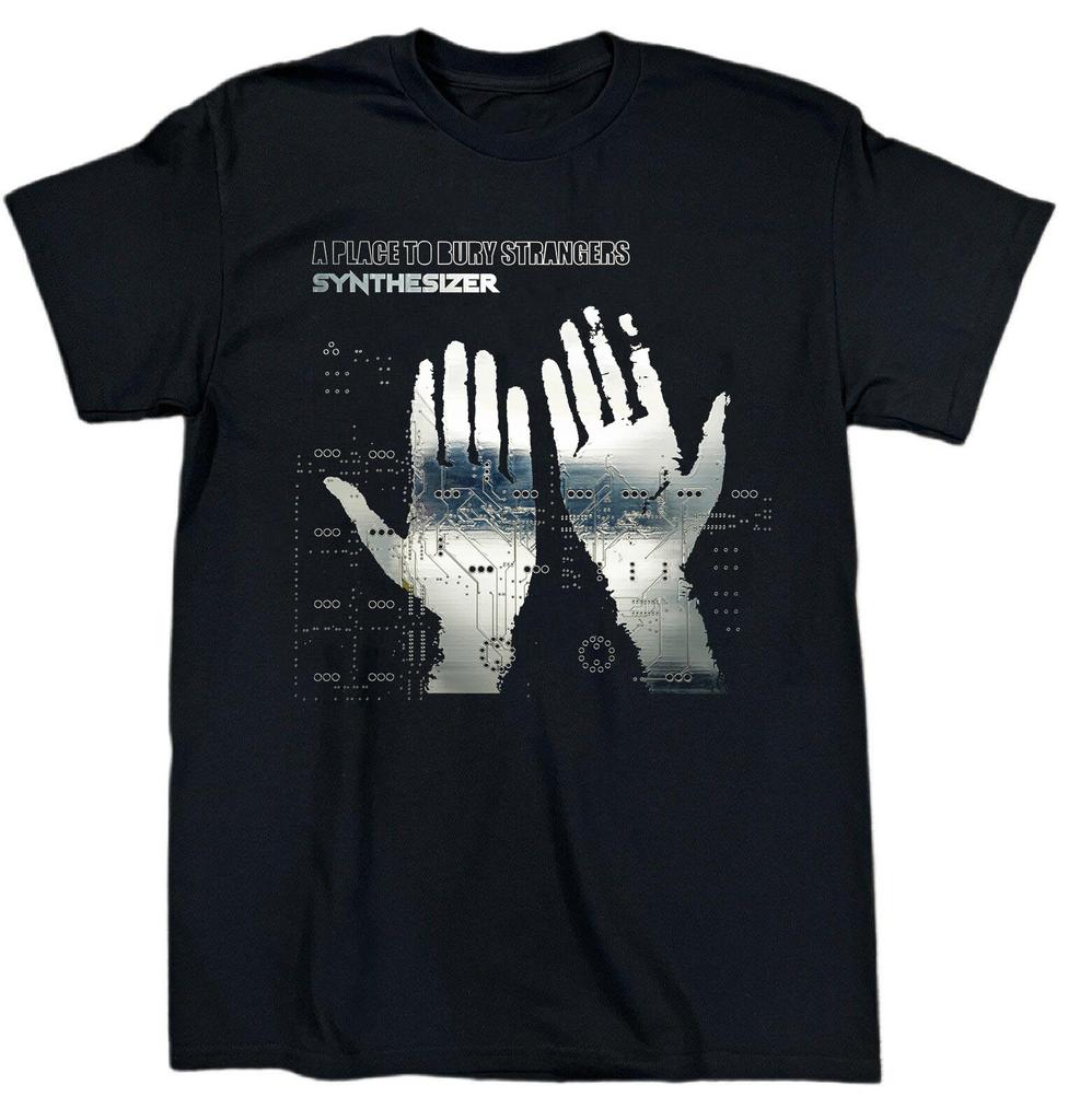 NEW A Place To Bury Strangers Band Short Sleeve Cotton Black T Shirt CM545