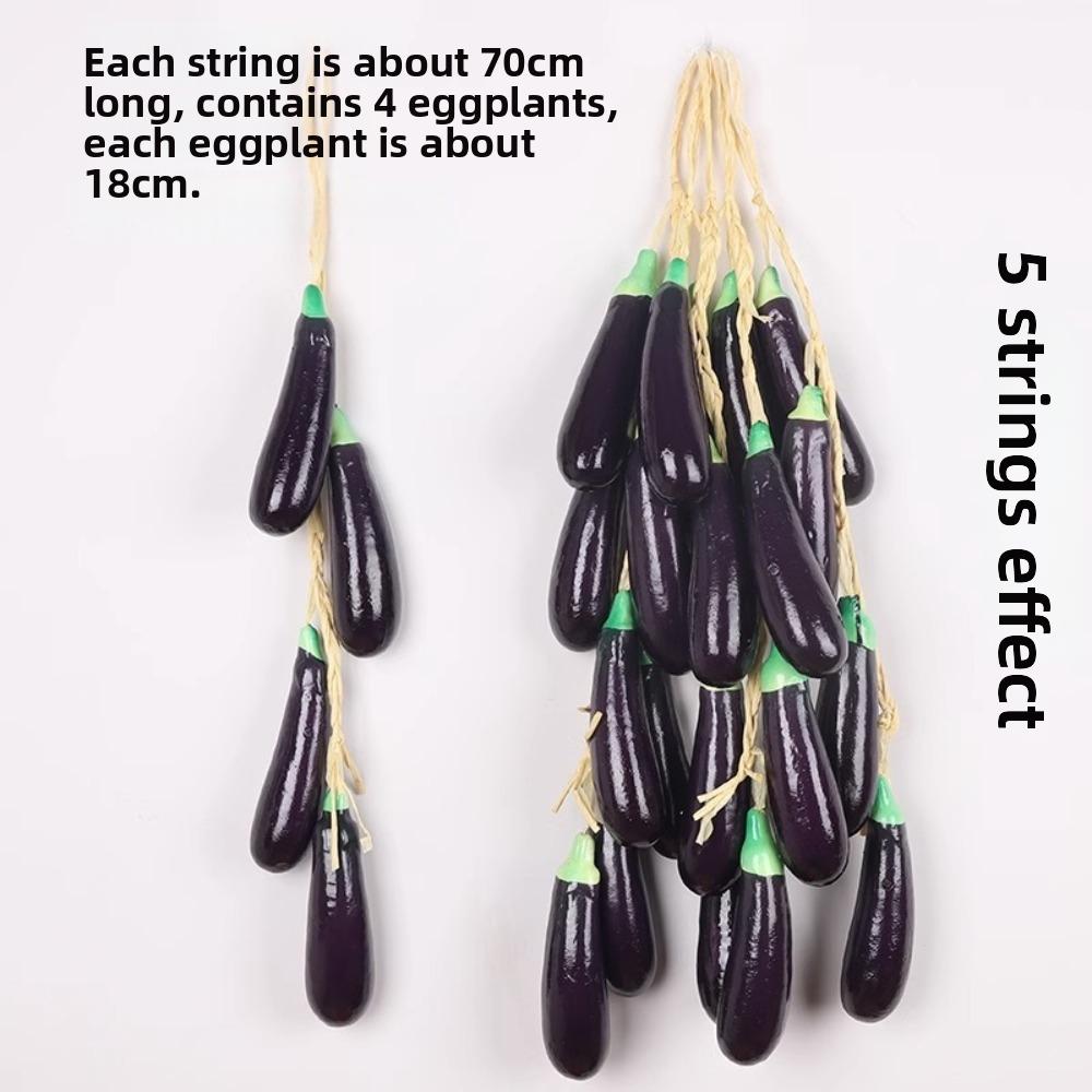Foam Simulation Fruit Vegetable String Fake Vegetable Wedding Photography Props DIY Decoration