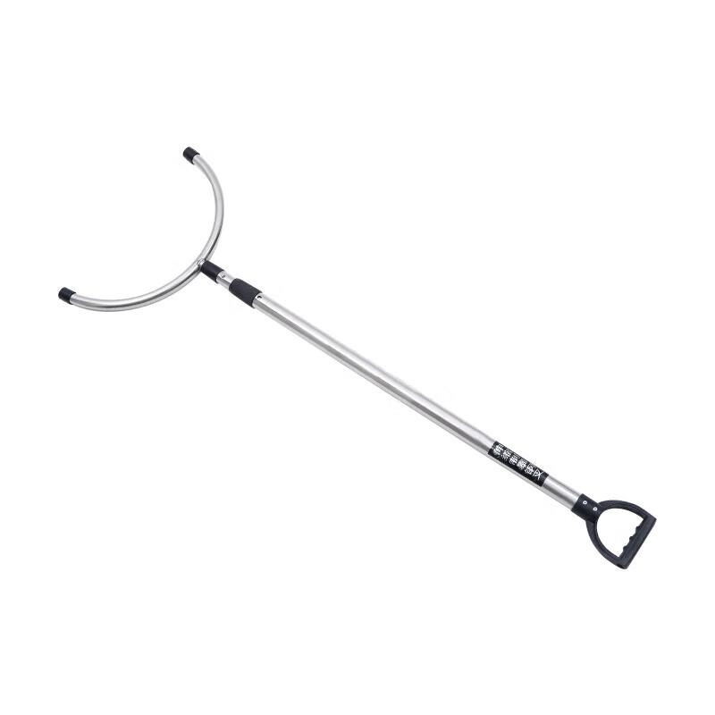 Retractable Campus Security Anti-Riot Steel Fork One Size