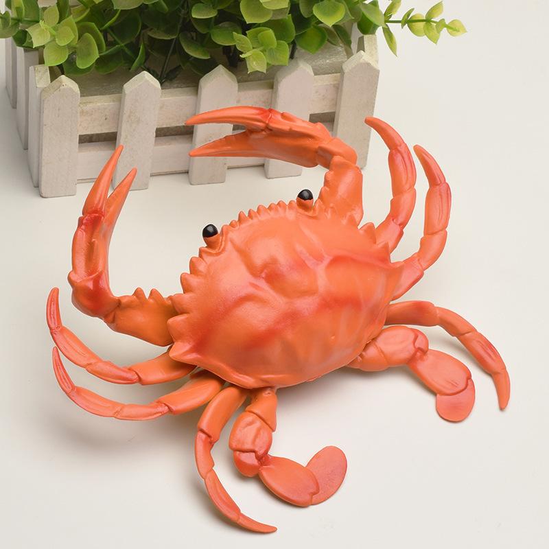 Non Toxic Soft Pvc Squeaky Crab Lobster Toy Realistic Sound For Kids Bath Time Pretend Play