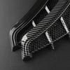 Pour BMW X1 Accessoires de voiture Noir Carbone Garde-boue de voiture Évents latéraux Prise d'air Grille Autocollant Couvercle
