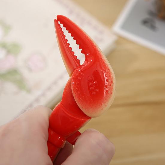 1/3Pcs Ballpoint Pen Adorable Lobster Claws Shape Gel Pen Comfortable Grip Smooth Writing Student Pen for School Home