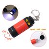 Mini LED Rechargeable Flashlight | Portable Keychain Torch with Rotary Switch | Waterproof for Outdoor Camping & Emergency