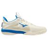 Mizuno Unisex Wave Claw Neo 2 Badminton Shoes White Blue Red 71GA227010