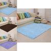 Wunderschön gefertigte lange Mikrofaser-Zottel-Badematte mit rutschfester Unterseite absorbiert Feuchtigkeit für Sicherheit