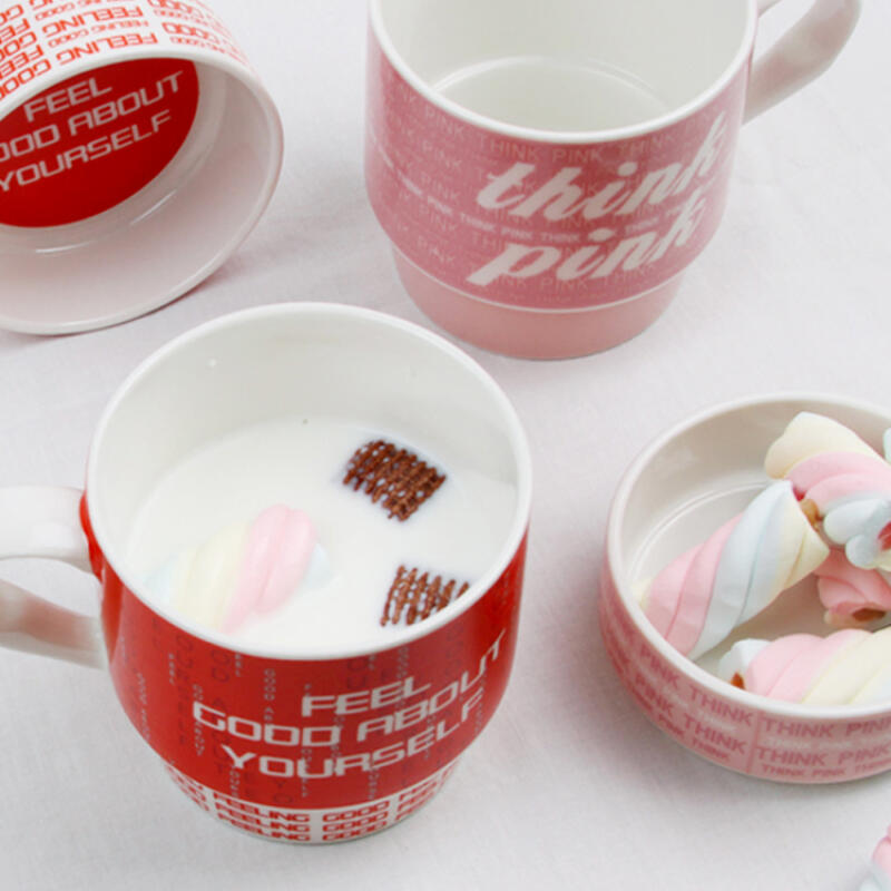 Smart Mug Bowl Dessert Plate Cereal Bowl Tin Case Set