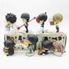 8 sztuk Detektyw Conan Czas na Ciasto Ai Haiboro Ran Mori Shuichi Akai Figurka Akcji Model Zabawka Lalka Figurki Anime Kolekcjonerski Ozdoba Prezent