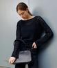 ARTID Linen Oversized See-Through Knit_Black