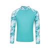 Childrens/Kids Marble Effect Long-Sleeved Rash Guard