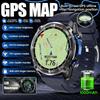 2026 Nieuwe Heren Outdoor Real GPS Kaart Smartwatch 4GB RAM 1000mAh Batterij 10ATM Waterdicht Bluetooth Bellen Militair AMOLED Sport Smartwatch