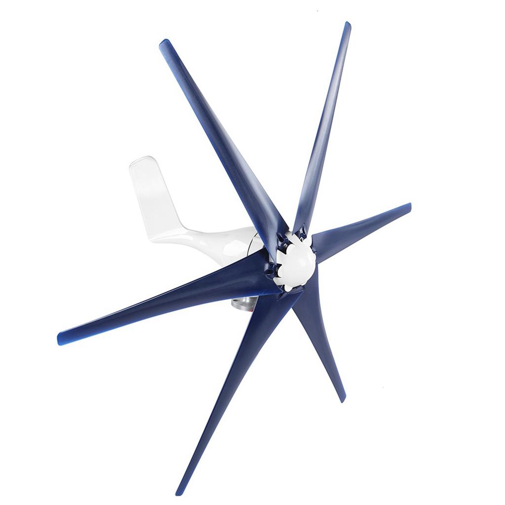 Professional Wind Turbines Small Windmill Generator 6 Blade Industrial Machinery Machine 800W