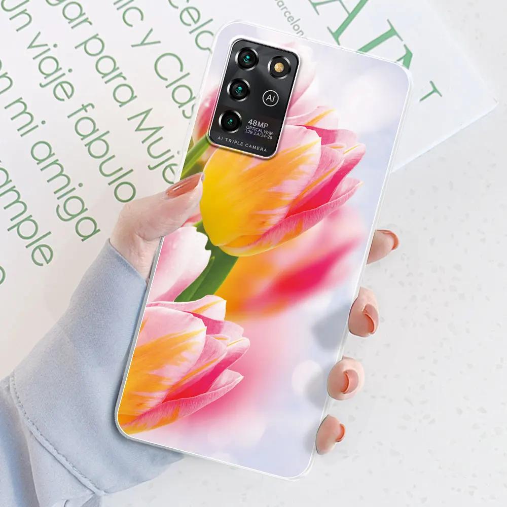 Für ZTE Blade V30 Vita Hülle ZTE Blade V2022 Cover Transparentes Silikon Weiches TPU Handy Hüllen Case Für ZTE V30 Vita Hülle Bumper
