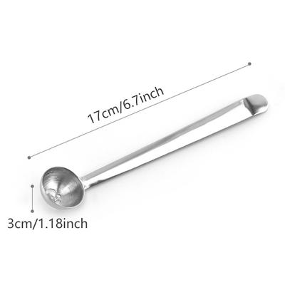 Stainless Steel Olive Spoon With Drain Hole Jam Slotted Spoon Jar Serving Tools Scoop Kitchen Tableware Cooking Utensils