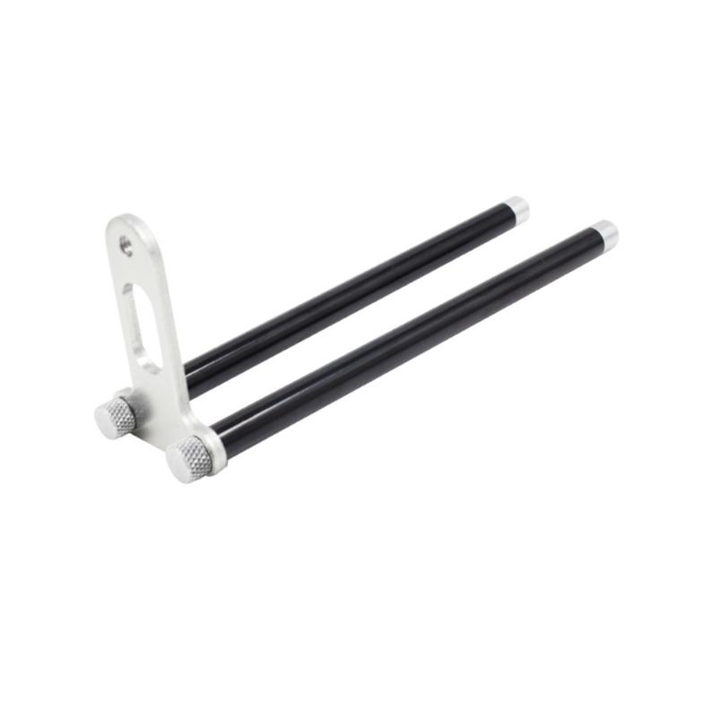 Windproof Stick Snag Stick Ears Fishing Rod Connector for Bites Alarm Fishing Accessories Aluminum Fishing Snag Stick