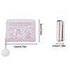PU Leather Money Coin Purse Simple 2 Folds Credit Card Holoder Cute Card Wallets for Girls Students Gift