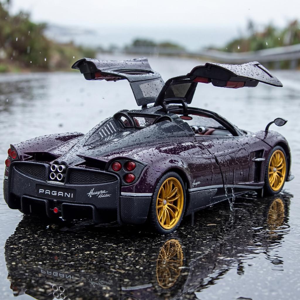 1:24 Pagani Huayra Dinastia Hypercar Alloy Metal Diecast Model Car Boy’s High Simulation Miniature Holiday Present Home Trendy