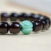 DIY Indian Rosewood Straight Cut Bracelet New Chinese Style Unisex Jewelry Daily Wear