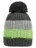 Children's Hat, Grey-Green With Pom-Pom Döll