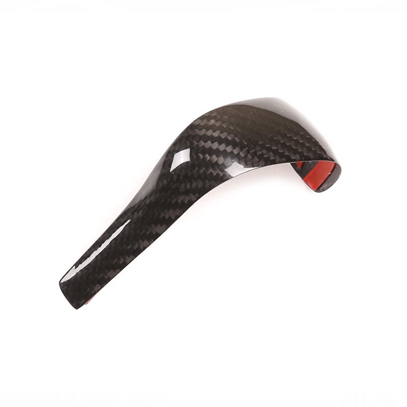 Fit For Porsche Cayenne 2011-2017 Real Carbon Fiber Car Center Console Gear Shift Knob Cover Decoration Car Accessories