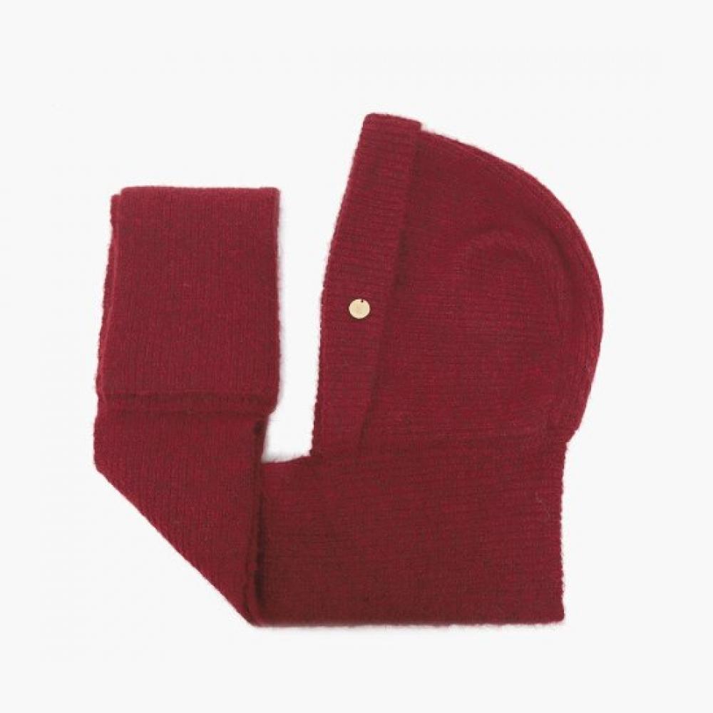New Arrivals Open Run Neck Warmer Balaclava Boka Shi Ribbed Winter Hat