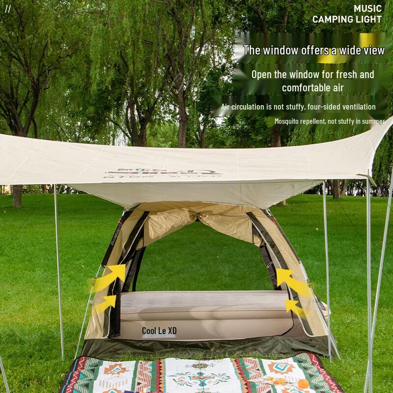 

Kule-Deng K33 Large Four-Corner Canopy Tent