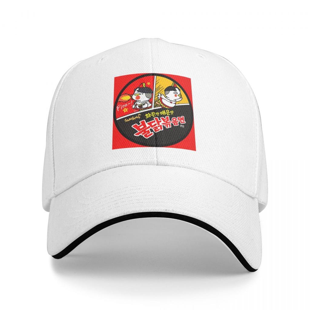 Buldak Ramen Hot Chicken Flavor Noodles Baseball Caps Snapback Baseball Hats Breathable Casual Casquette Outdoor Unisex