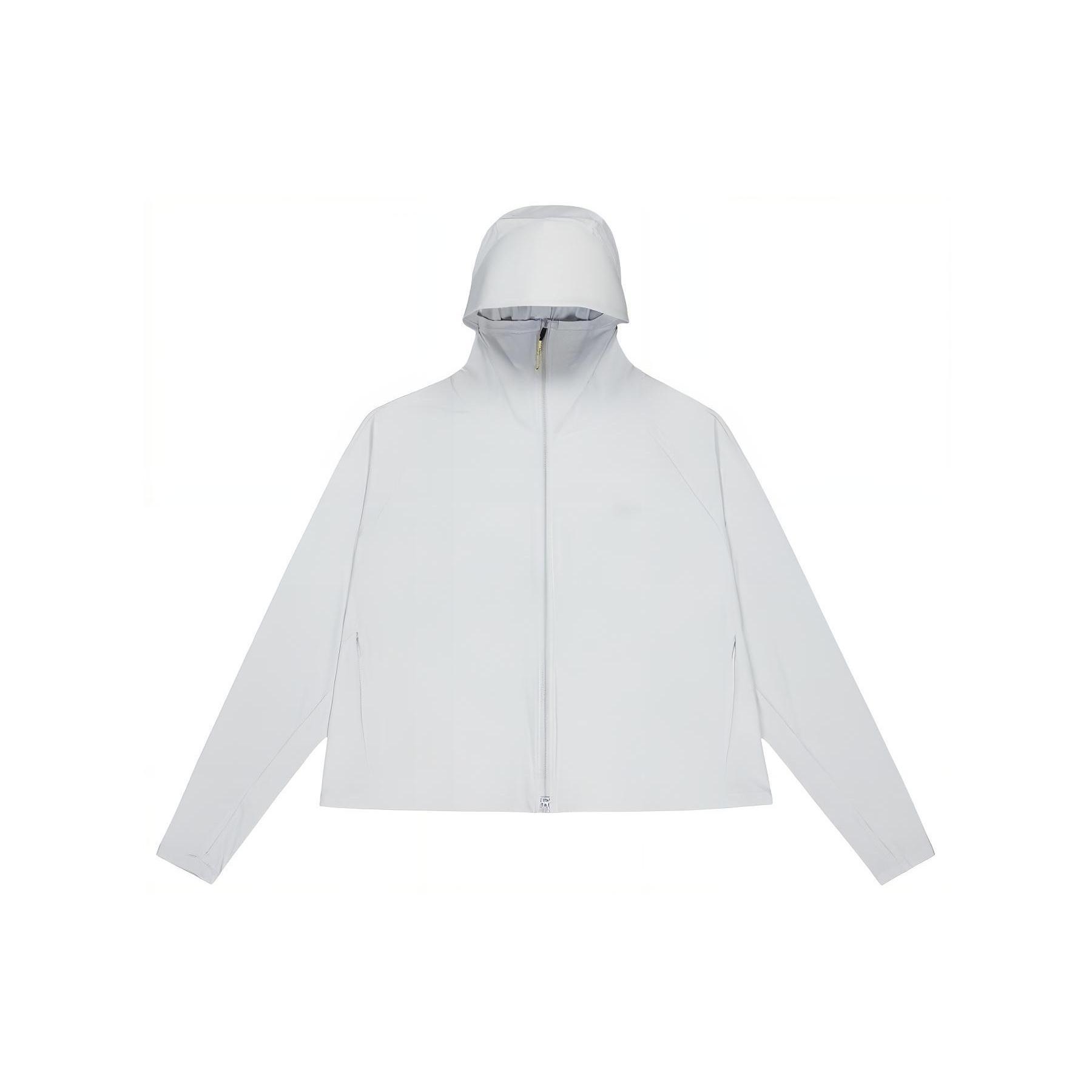 New Balance Full Zip Sunscreen Jacket Asia Sizing Grey Men s MDE24222-GR M