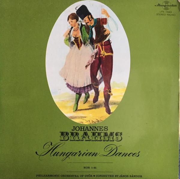 LP Record JOHANNES BRAHMS, PHILHARMONIC ORCHE - Hungarian Dances Nos 1-21 LPX11566 Hungaroton Hungary Classical Used