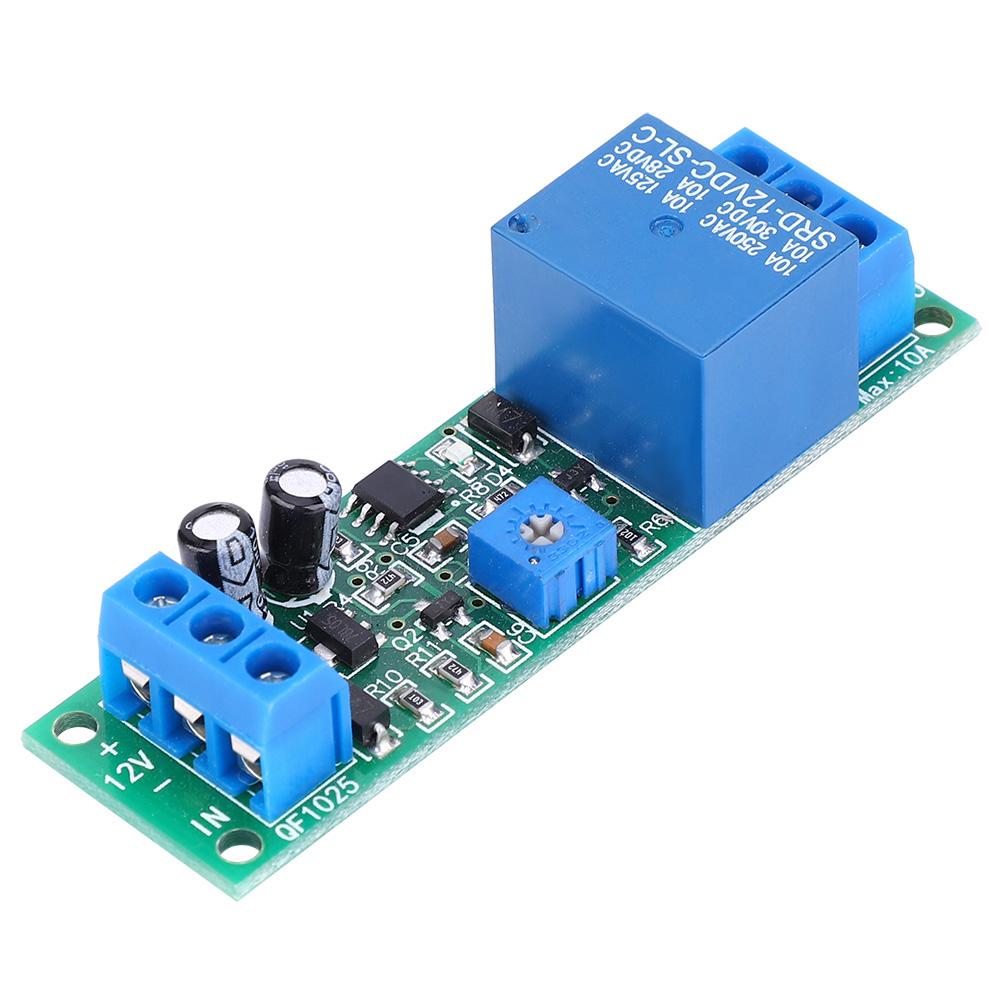 

Delay Relay Module Timer Switch with Power Supply Anti Connection Protection Electrical Supplies