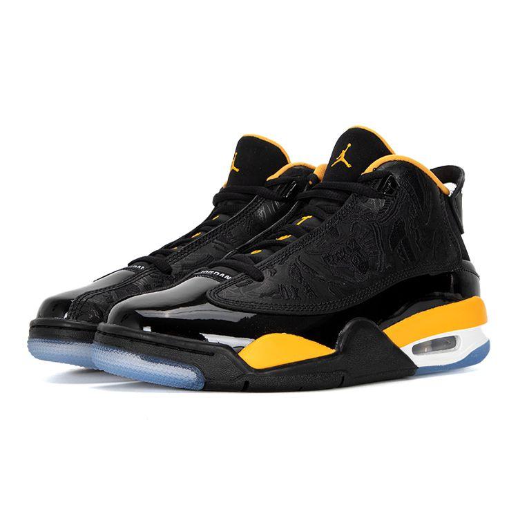 Air Jordan Dub Zero GS Schwarz Taxi Kinder Sneaker Weiß DV1360-017