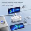 orico 65W GaN PD Schnelllade-Steckdosenleiste mit USB-C/A CN-Stecker (Adapter enthalten)