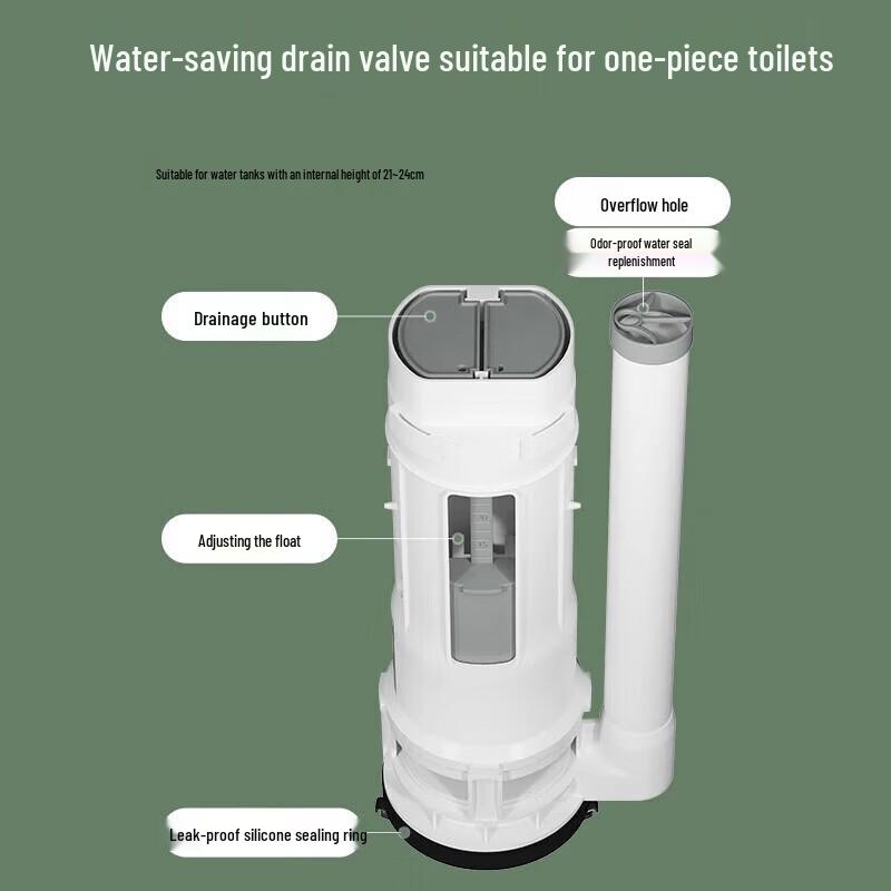 Jingfan Toilet Cistern Inlet Outlet Valve Set