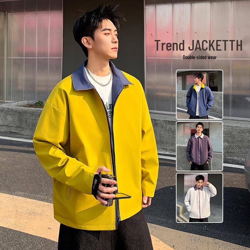 

Мужская двусторонняя куртка в американском стиле NCAA XL