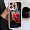 Refreshing and Delicious Watermelon Phone Case For IPhone 16 15 14 11 13 12Pro Max 7 8Plus X XR XS SE Soft Shockproof Back Cover