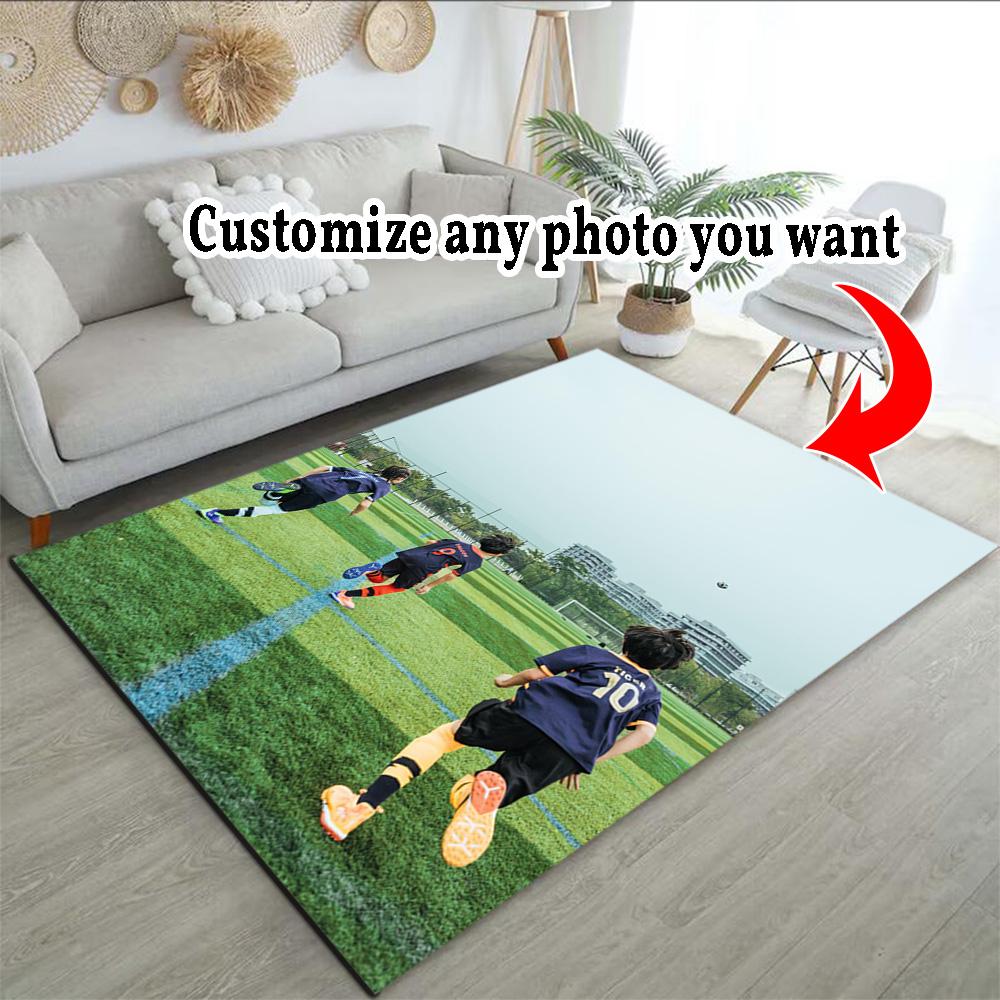 Customize Photos Customizable photos Floor Rug Office Rug Design for Entryway Study room Dining Room Balcony Anti-slip Rug Office home decor