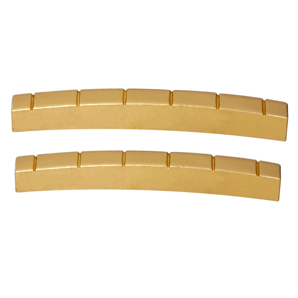 Buy 6 String 42mm Slotted Brass Nut for ST TL Electric Guitar Replacement Parts at affordable