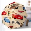 1 Stück CarsDesign Automatischer Öffnungs-/Schließ-Faltregenschirm mit 8 Eisenrippen, Tragbarer Sonnenschirm für Damen und Herren y250724042
