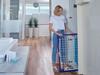 Leifheit Pegasus 200 Solid Comfort 81516 Clothes Airer, 20m Drying Space, Tancarville 8 Accessories, White