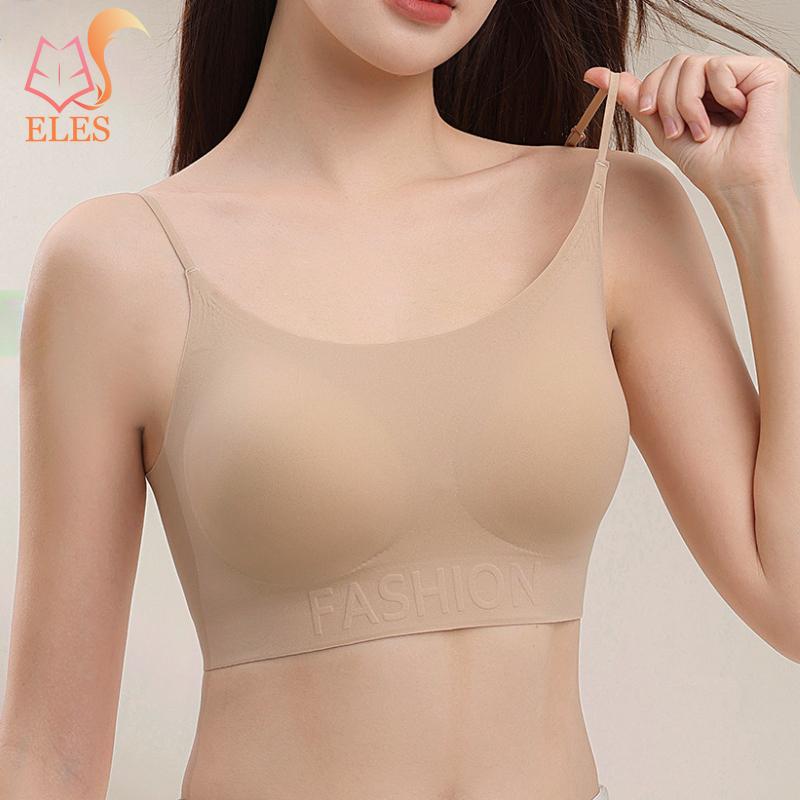 Summer Thin Seamless Underwear Bra Push Up Anti-sagging Invisible Bra