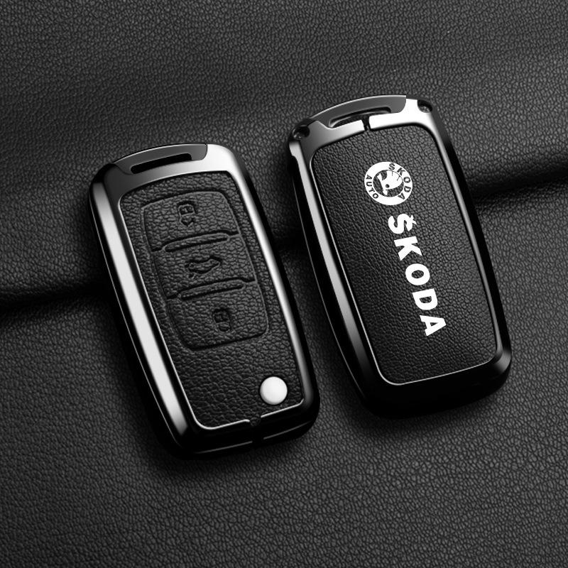 Key Case for SAIC Skoda: Superb Octavia Kodiaq Kamiq Remote Control Holder