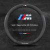 Car Anti-slip Carbon fiber Suede Steering Wheel Cover For BMW M E46 E39 E60 E90 E91 E36 E87 F10 F20 F30 M3 M4 M5X1 X3 X4 X5 X7