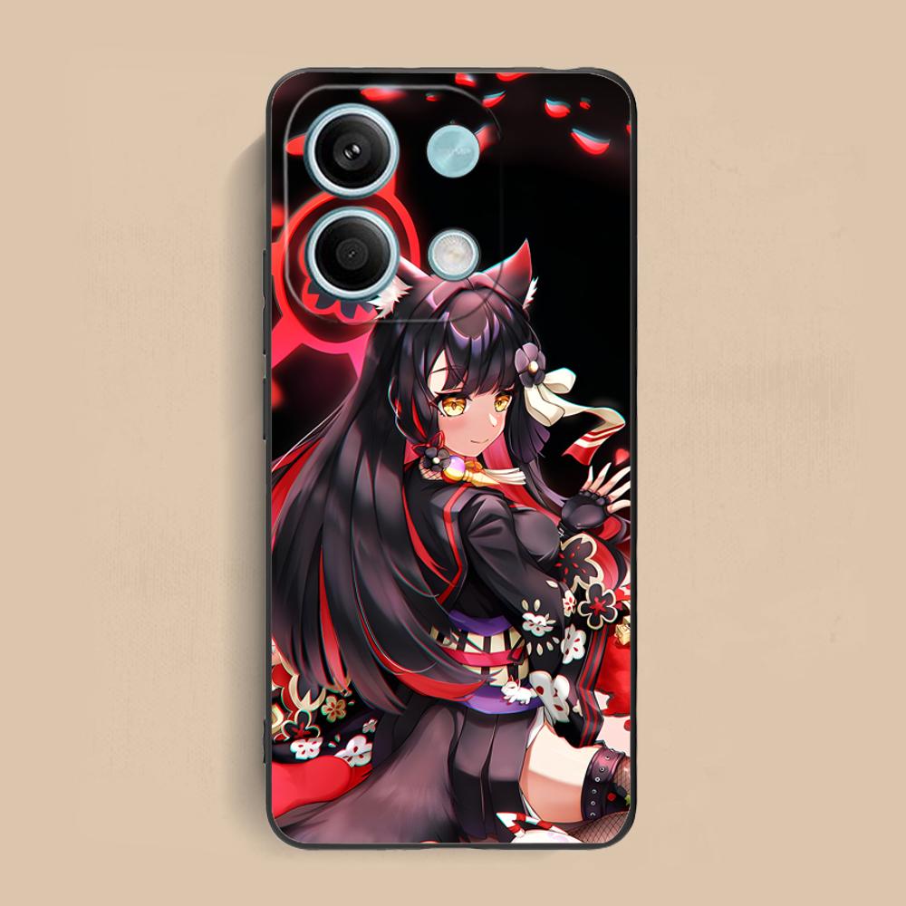 Blue Archive Kosaka Wakamo Phone Case for Xiaomi Redmi Note 14 13 12 11 S Pro Plus 4G 5G Colorful Printing Cover Cover Pretty