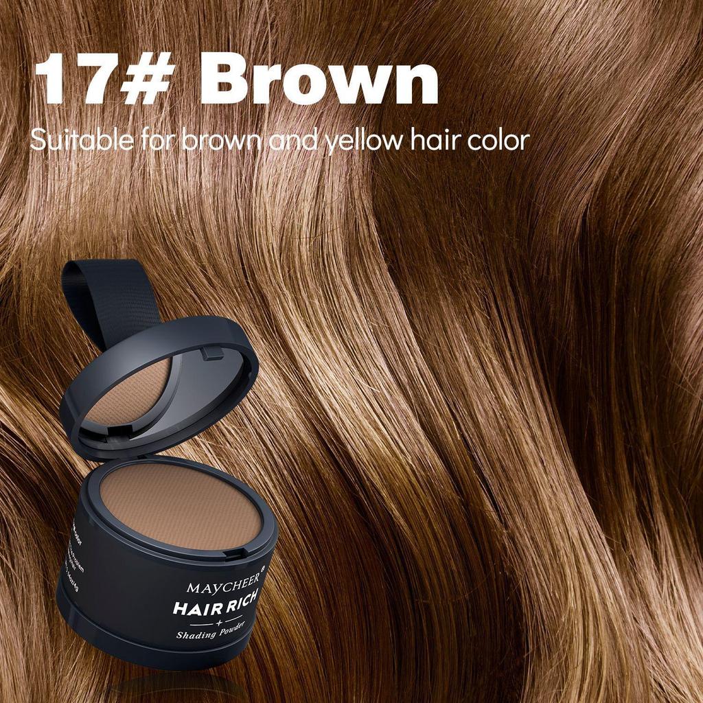 MAYCHEER Polvere Ombreggia-Attaccatura dei Capelli con Applicatore
