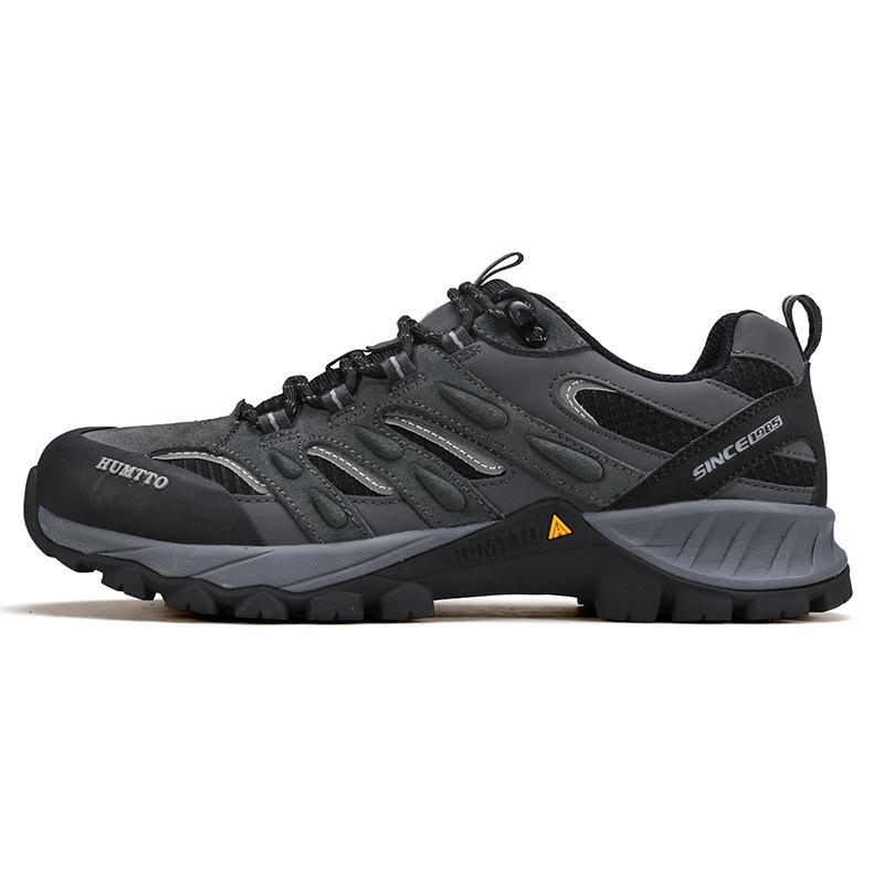 

Hantu outdoor hiking shoes men s non-slip and wear-resistant spring and autumn new shoes professional lightweight mountain climbing shoes men s shoes 46 темно-серого