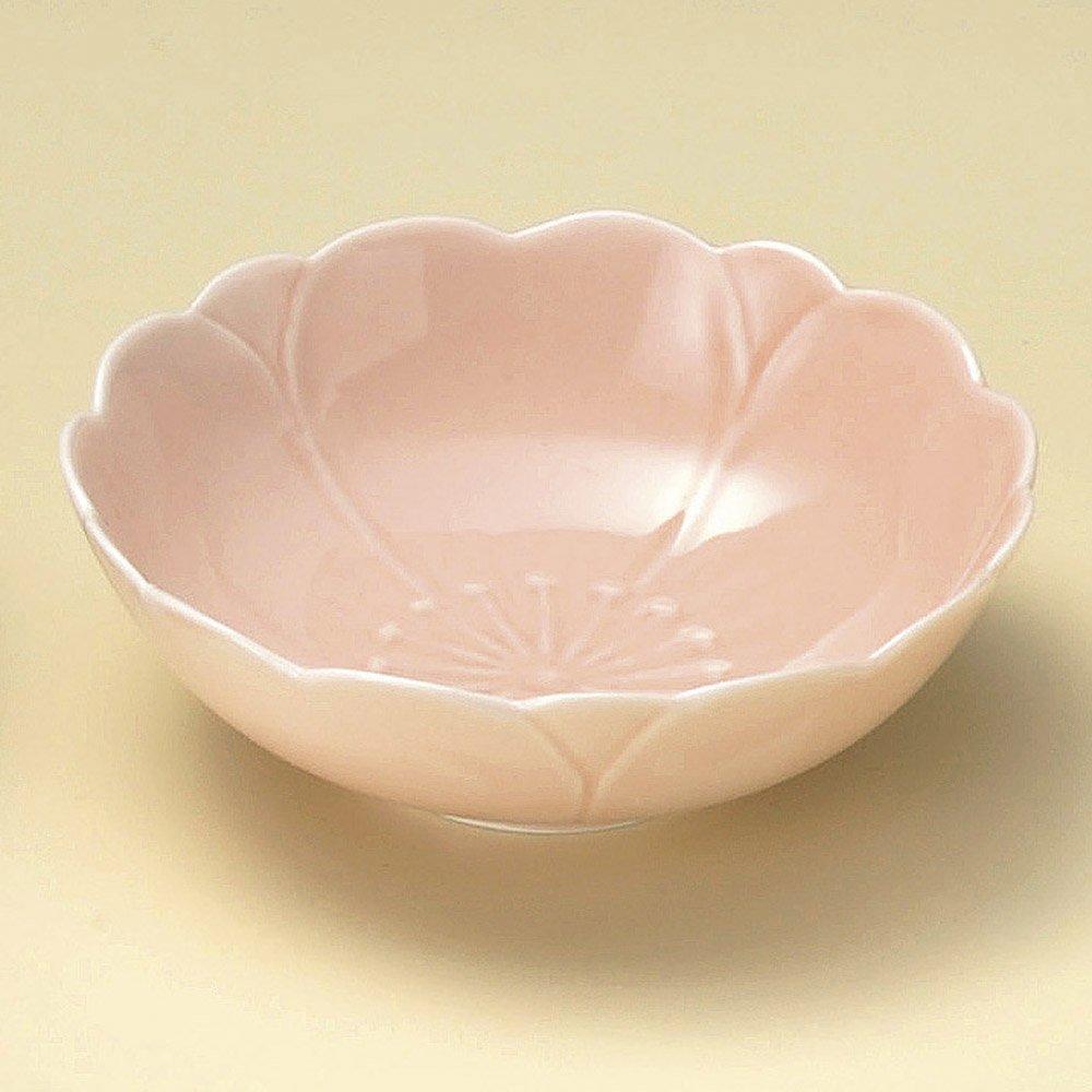 Sakura Small Bowl Japanese Japanese Stylish Commercial Use (Peach Glaze) 12.5 (Arita Ware) [12.5cm 160g] [Small Bowl] Restaurant, Inn, Tableware,