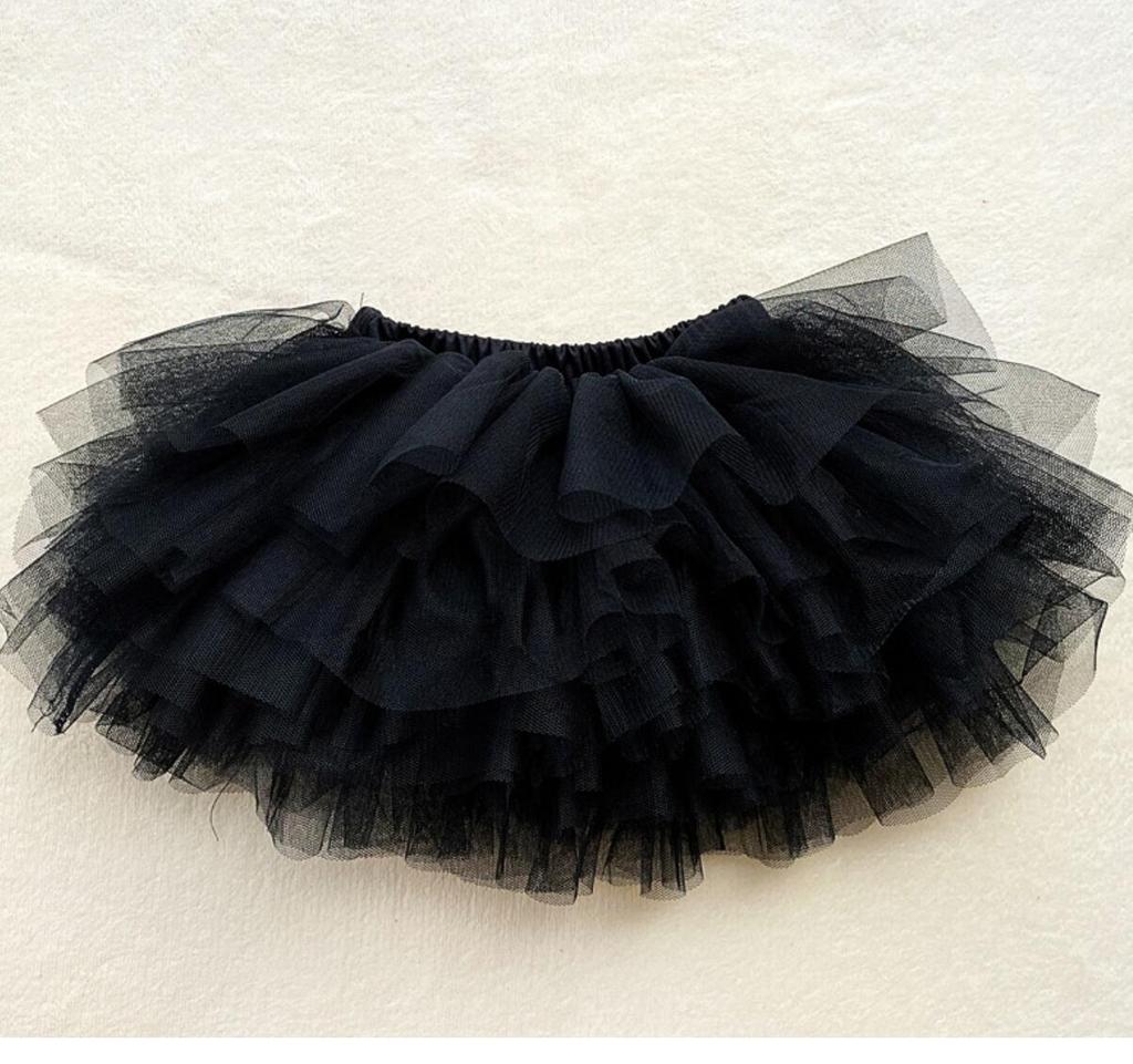 Fustă Tutu cu Șase Straturi de Tulle pentru Fete - Stil Prințesă pentru Ziua Copilului