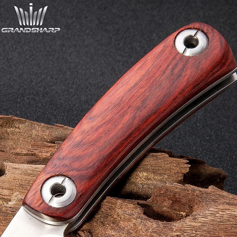 Folding Knife Portable Stainless Steel Folding Blade Knife Survival Hunting Camping Knife Mini